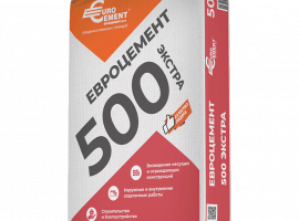 Цемент данной марки широко применяется при производстве бетонных и железобетонных конструкций