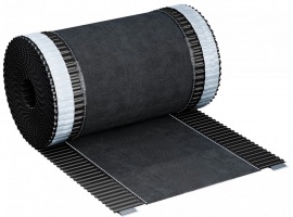 Лента вентиляционная коньковая -предназначена для естественной вентиляции и уплотнения кровли, за...