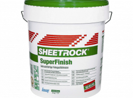 Снежно-белая масса, напоминающая густую сметану, прекрасно ложится на гипсовую, бетонную, каменну...